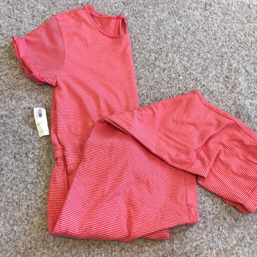 Girls 10/12 Plus old navy pants romper. NWT.